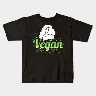 Chef's Hat - Cooking Vegan Kids T-Shirt